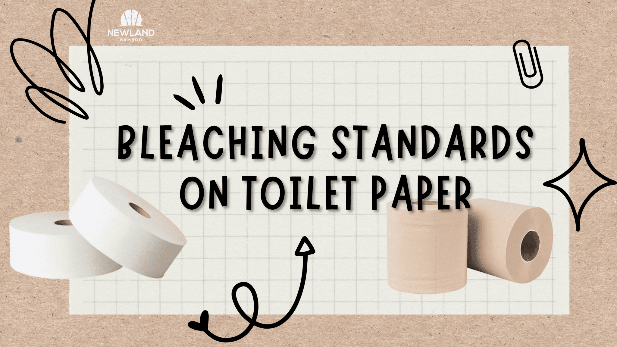 Bleaching standards on toilet paper