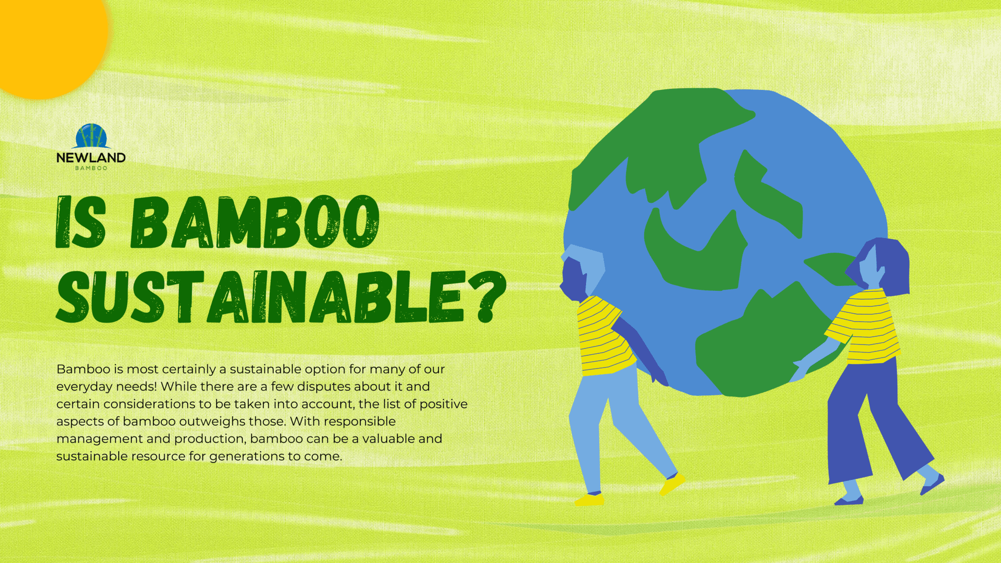 Is bamboo sustainable?