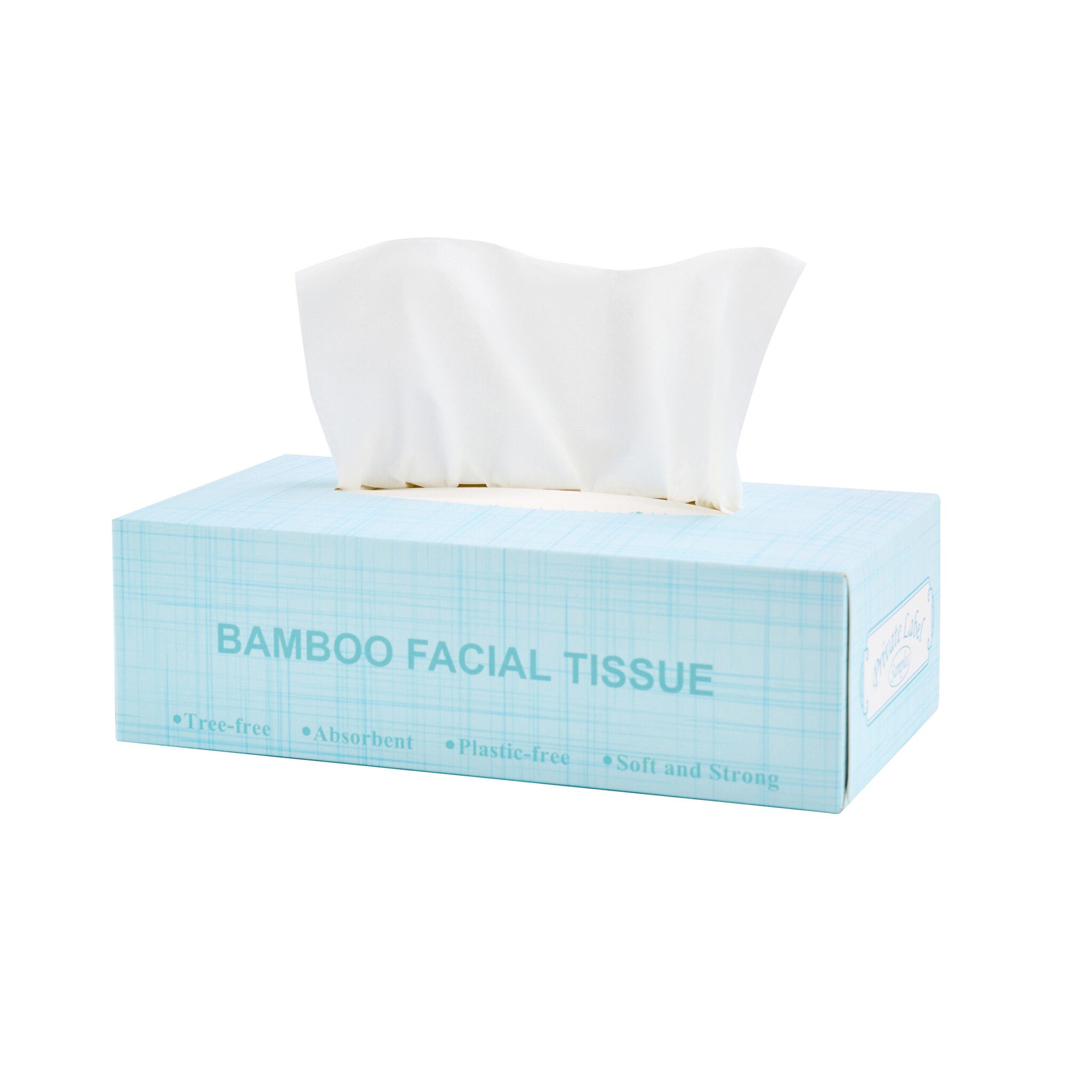 Private Label Bamboo Facial Tissue