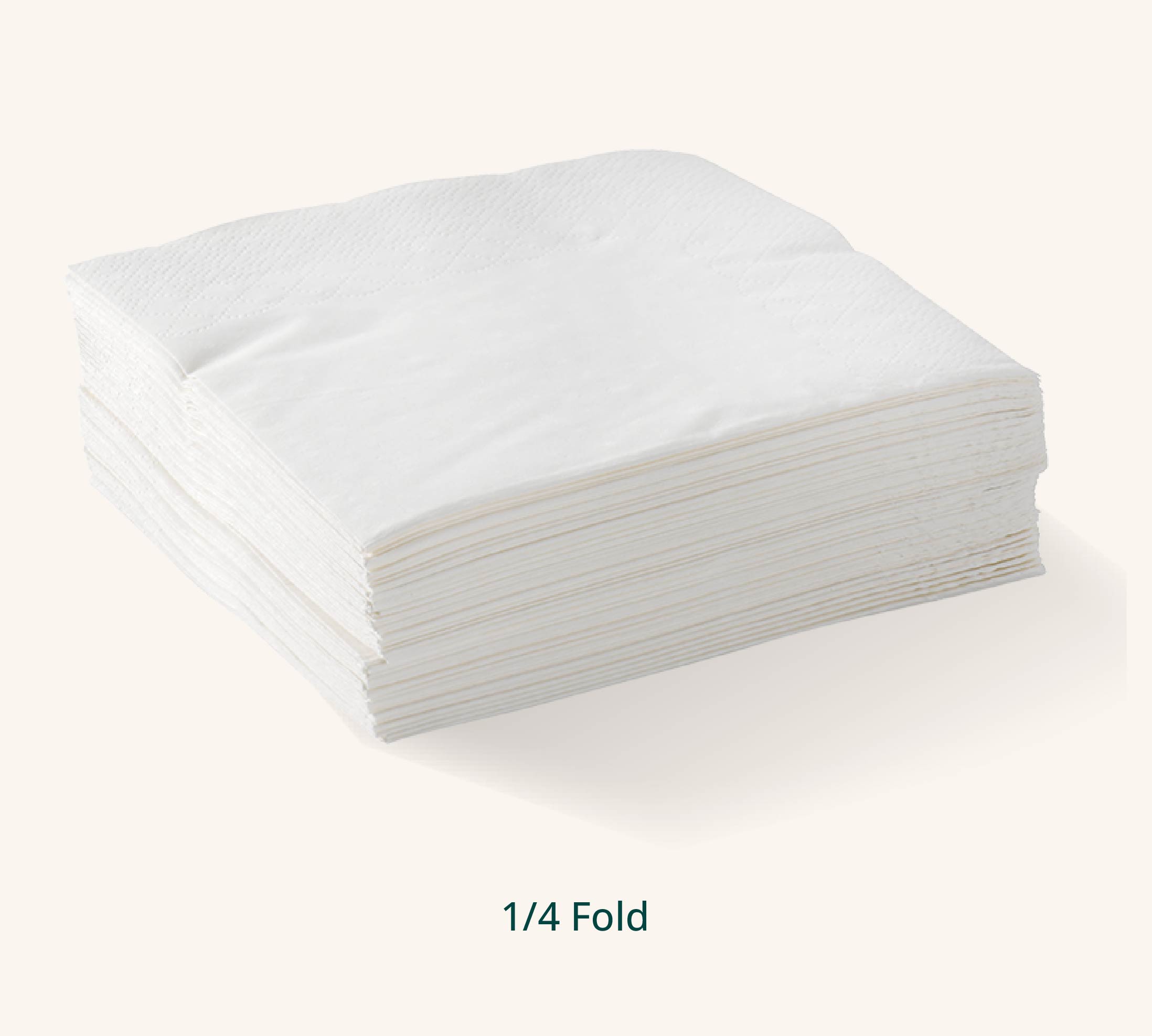 1/4 fold paper napkins