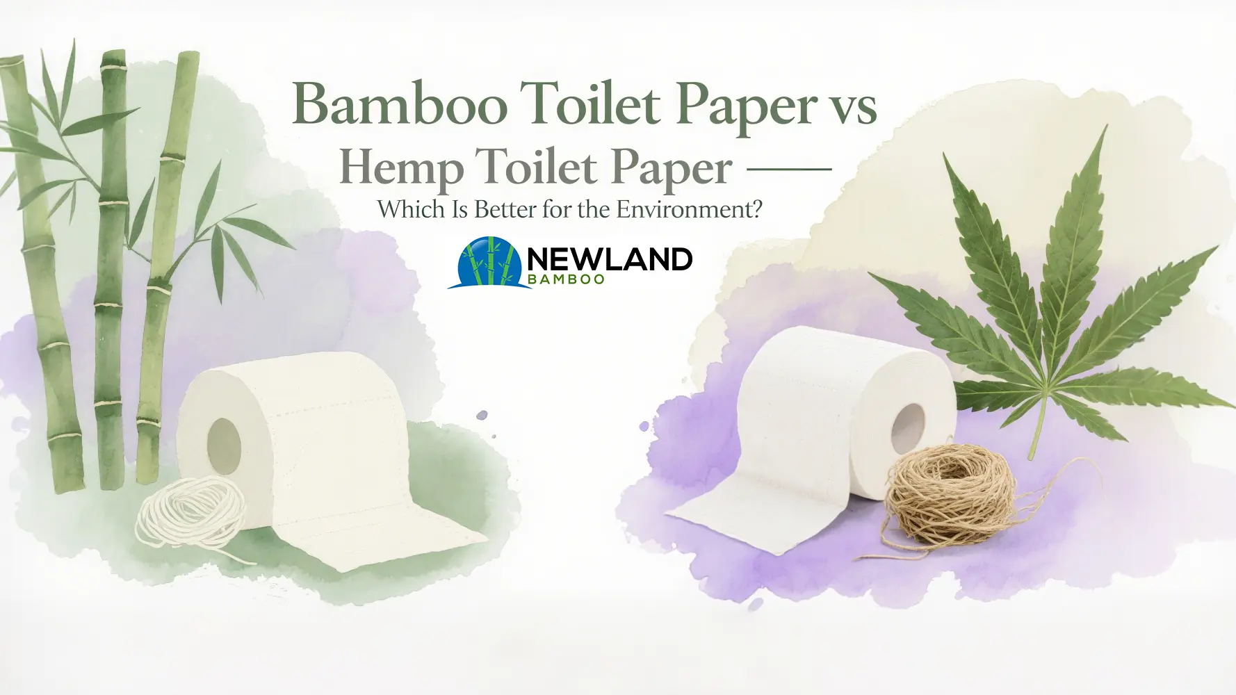 Bamboo Toilet Paper vs Hemp Toilet Paper | Eco-Friendly